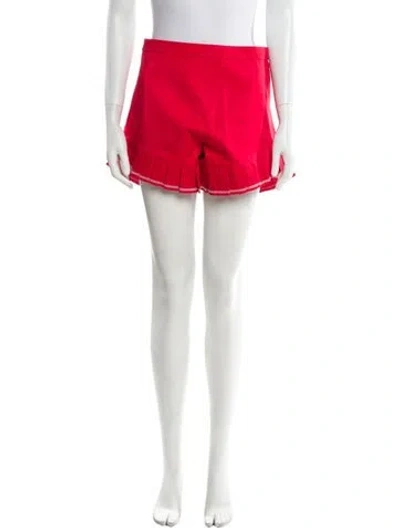 Pre-owned Alexis Mini Shorts In Red