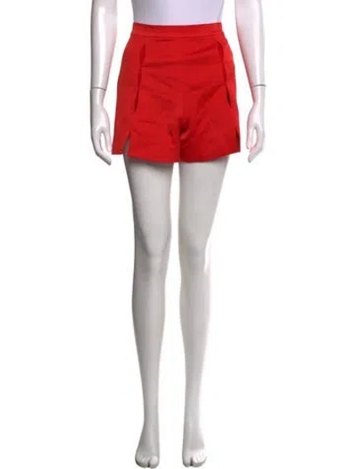Pre-owned Alexis Mini Shorts In Red