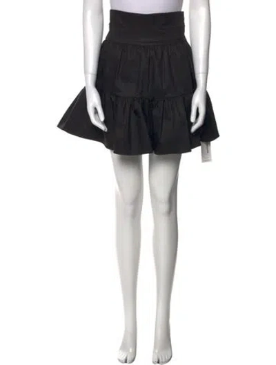 Pre-owned Alexis Mini Skirt In Black