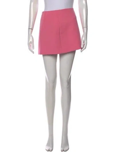 Pre-owned Alexis Mini Skirt In Pink