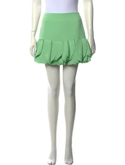 Pre-owned Alexis Mini Skirt W/ Tags In Green