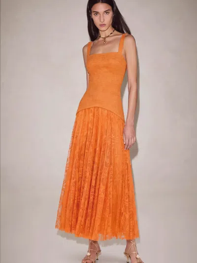 Alexis Mireva Dress In Orange