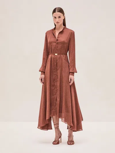 Alexis Monico Dress In Sienna Dot