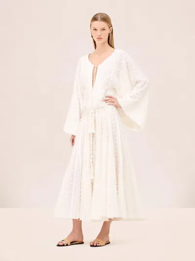 Alexis Morocco Dress In White