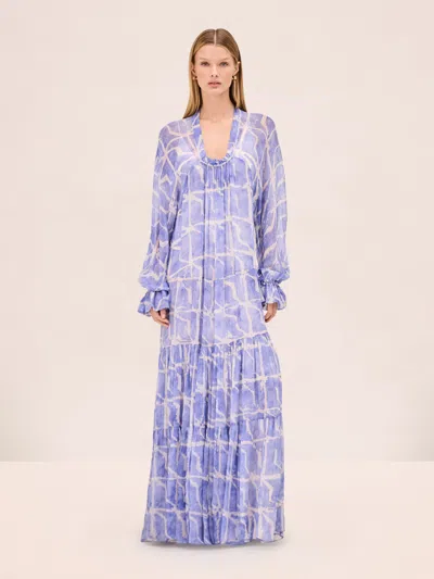 Alexis Mykael Dress In Blue