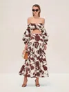 Alexis Napoli Skirt In Brown