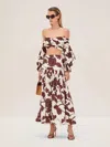 Alexis Napoli Skirt In Brown