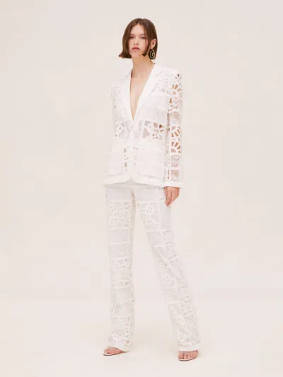 Alexis Nate Pant In White