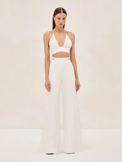 Alexis Neale Pant In White
