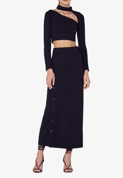Alexis Neicy Long Skirt In Black