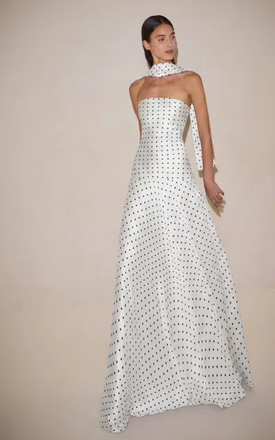Alexis Nela Maxi Dress In White