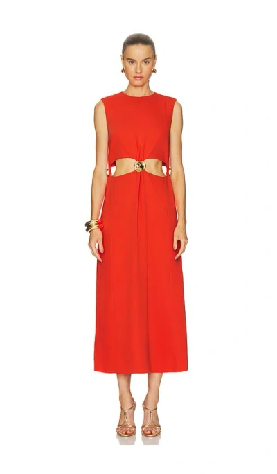 Alexis Nils Dress In Orange