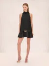 Alexis Noemi Mini Dress In Black In Black