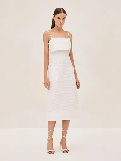 Alexis Noval Dress In White