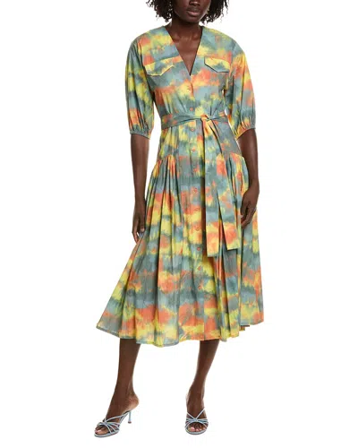 Alexis Oasis Midi Dress In Multi