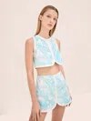 Alexis Ola Top In Blue