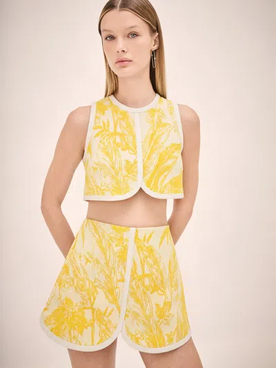 Alexis Ola Top In Yellow