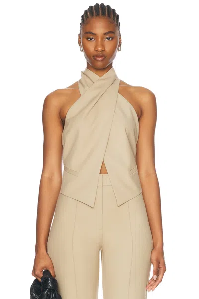 Alexis Olfi Vest In Dune