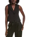 Alexis Oliver Buttoned Top In Black