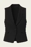 Alexis Oliver Vest In Black In Black