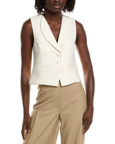 Alexis Oliver Vest In White