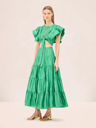 Alexis Ondine Skirt In Green
