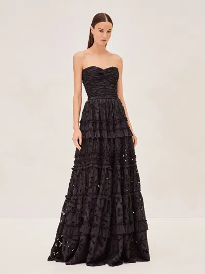 Alexis Ottilie Dress In Black