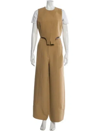 Pre-owned Alexis Pantsuit In Neutral