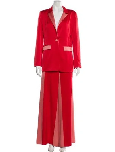 Pre-owned Alexis Pantsuit In Orange