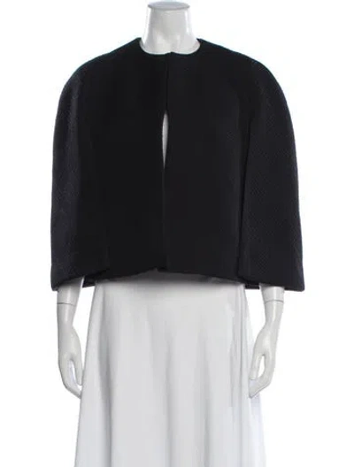 Pre-owned Alexis Patterned Jacket In Black
