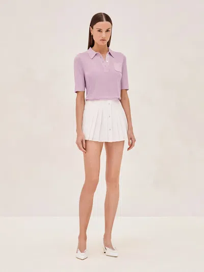 Alexis Paulo Top In Purple