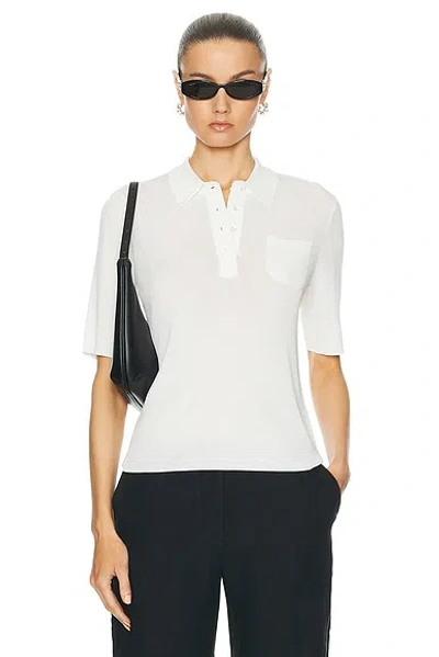 Alexis Paulo Top In White