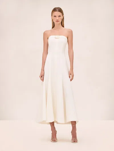 Alexis Pearse Dress In White
