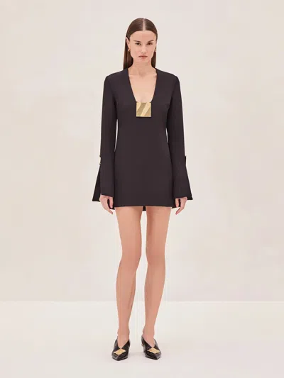 Alexis Petra Dress In Black