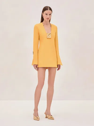 Alexis Petra Dress In Gold