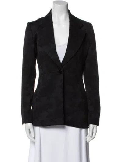 Pre-owned Alexis Printed Blazer In Multi