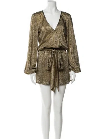 Pre-owned Alexis Printed Mini Dress