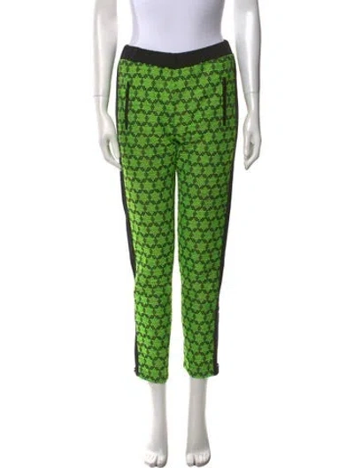 Pre-owned Alexis Printed Straight Leg Pants In Multi