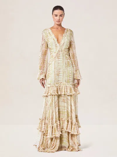 Alexis Rain Dress In Multi