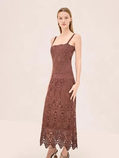 Alexis Ravello Dress In Brown