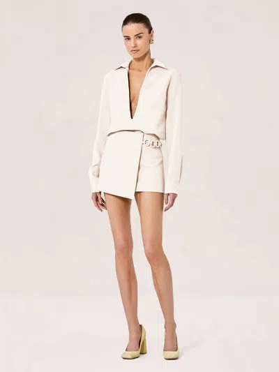 Alexis Ravenna Skirt In White