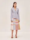 Alexis Renn Skirt In Gray