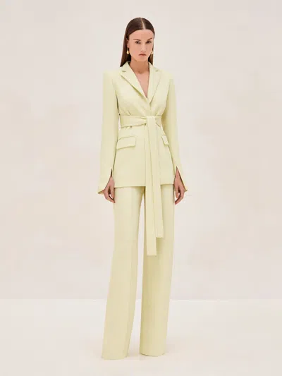 Alexis Rex Pant In Lily Green