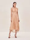 Alexis Rhiane Dress In Fawn