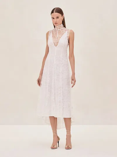Alexis Rhiane Dress In White