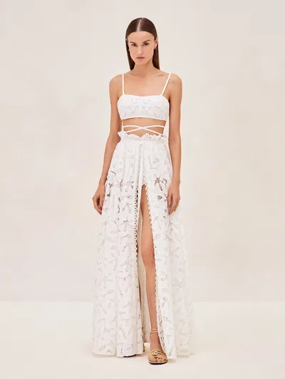 Alexis Riva Top In White