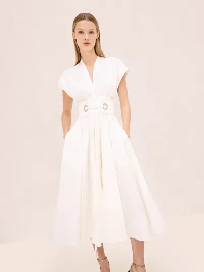 Alexis Riviera Dress In White