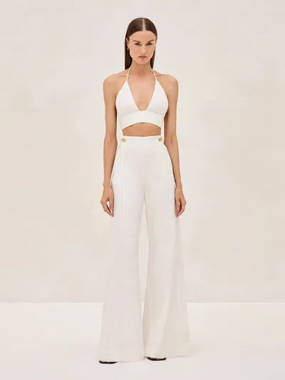 Alexis Riza Top In White