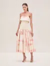 Alexis Robia Dress In Pink Brushstroke