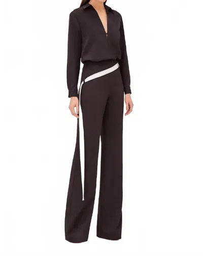 Alexis Roks Pant In Black In Brown